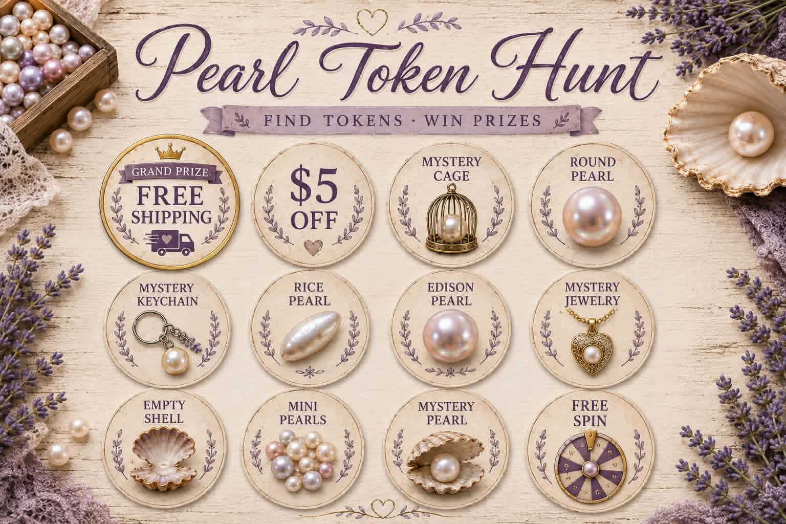 Pearl Token Hunt