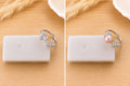Grand Pearl Sparkle Ring - Oyster Opening
