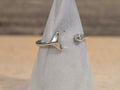 Whale Tail & Pearl Ring - Oyster Opening