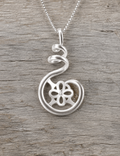 Swirl Sterling Silver pendant