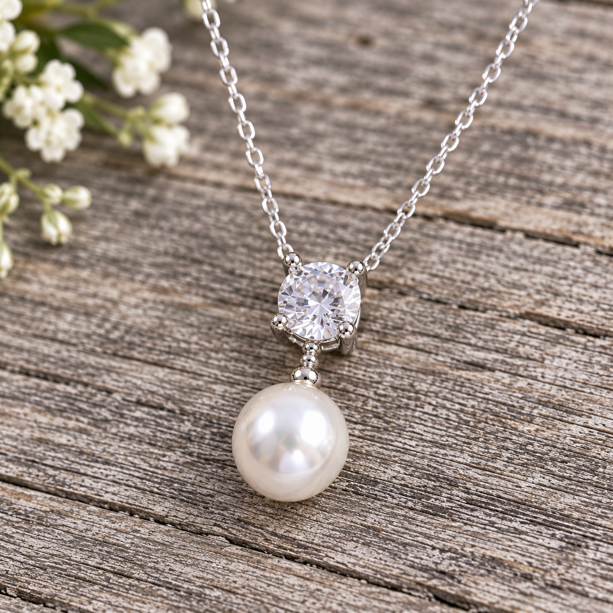 Just Me Pearl Pendant