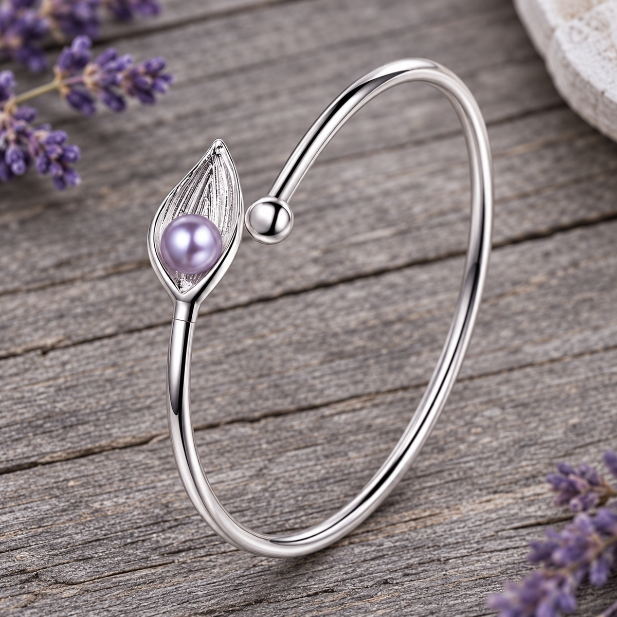 Calla Lily Bracelet Bangle