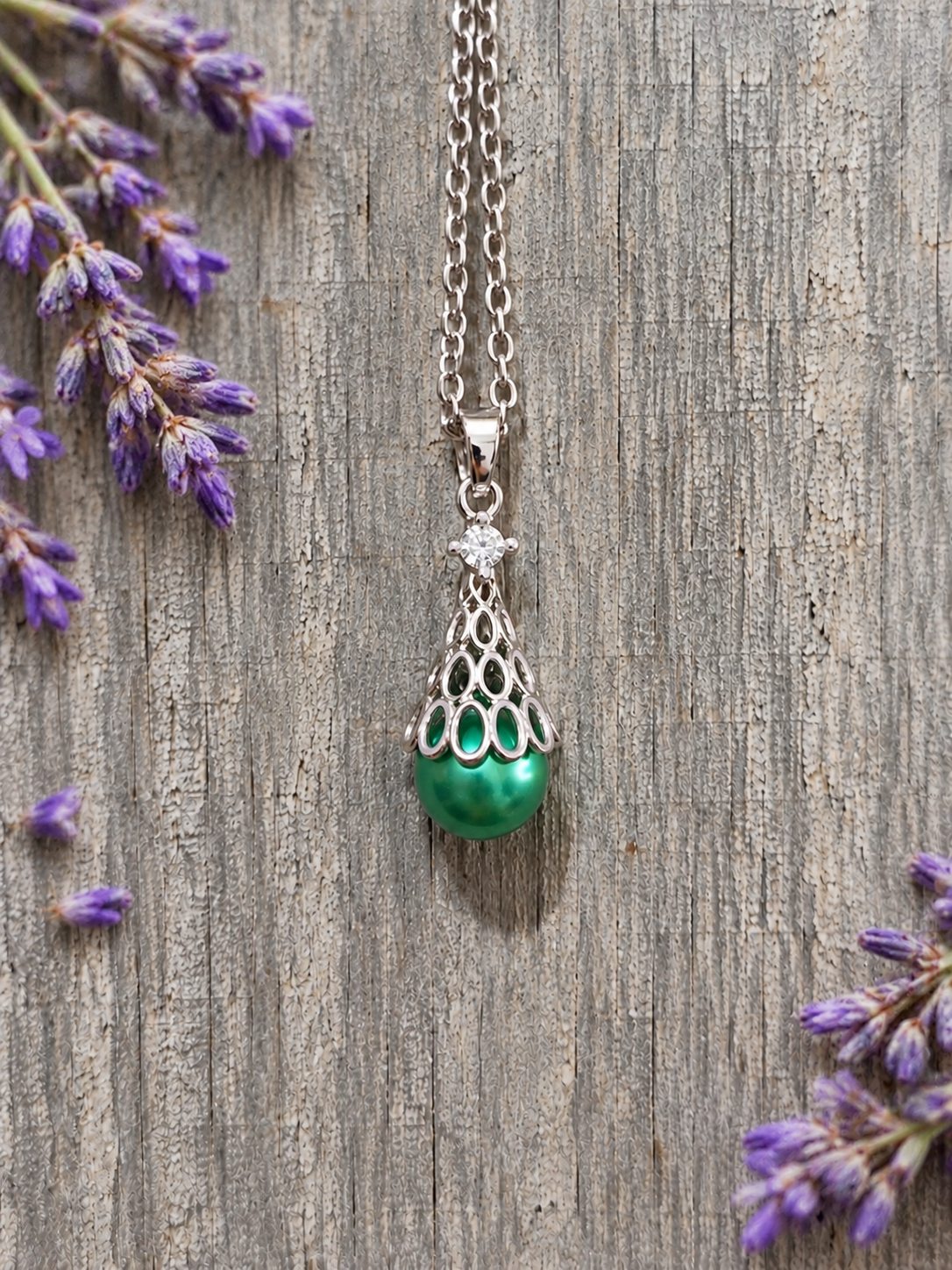 Christmas Tree Pendant Necklace