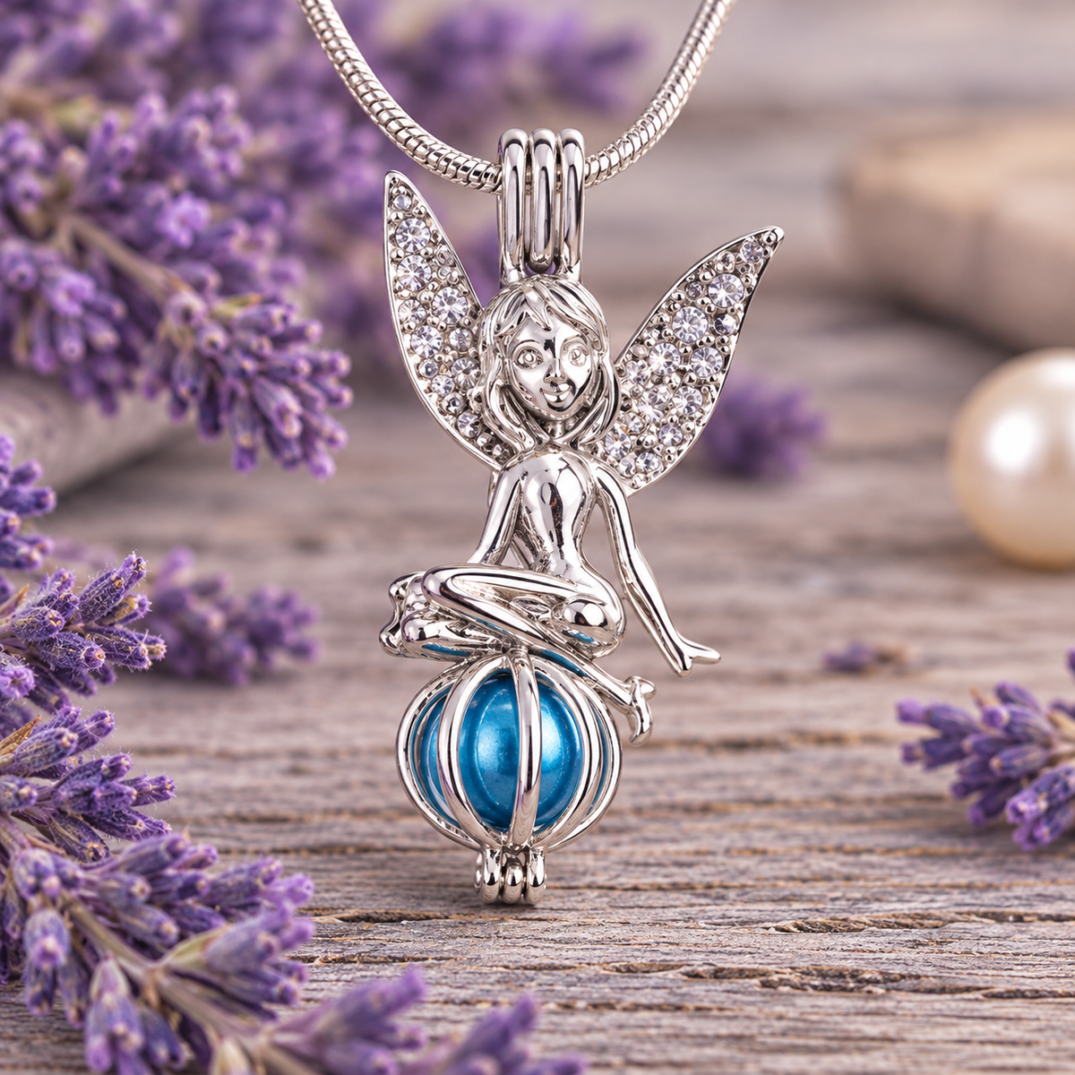 Fairy on a Pearl Cage