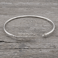 Feather and Pearl Bracelet