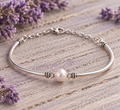Silver Bar Bracelet