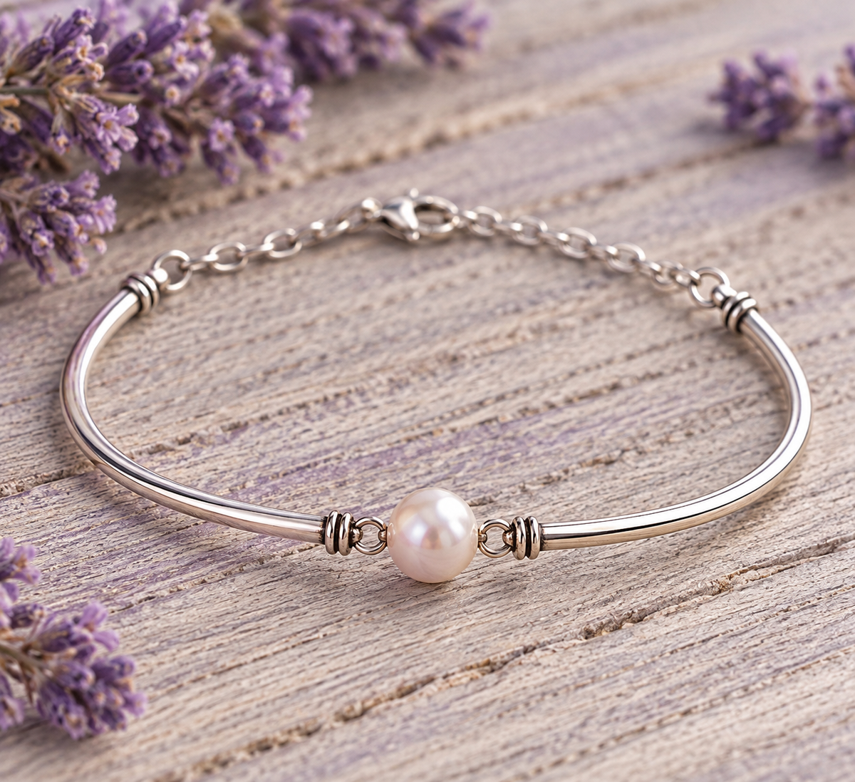 Silver Bar Bracelet