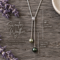 Sweater Weather Long Chain with 2 Oyster Openings