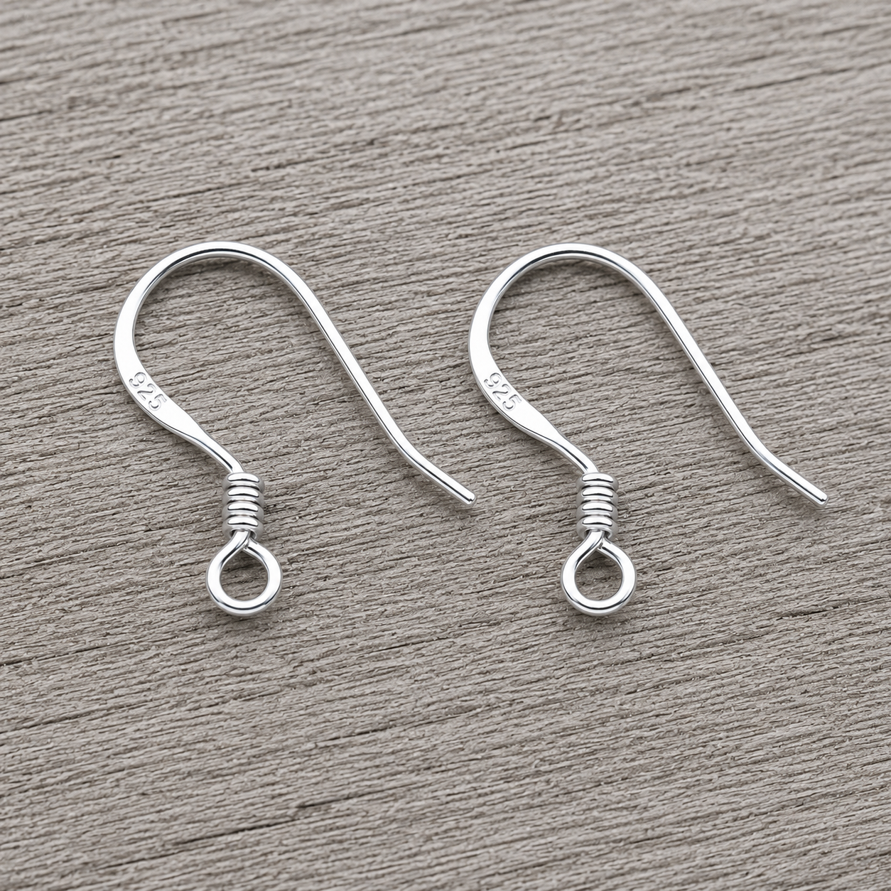 Hook Sterling Silver Earrings